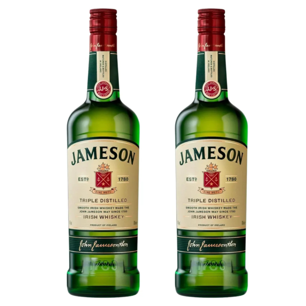 Twin Bundle- Jameson Triple Distilled Irish Whisky [1000ML]