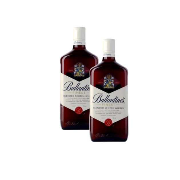 Twin Bundle- Ballantine’s Finest Blended Scotch Whisky [1000ML]