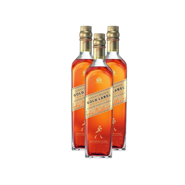 Triple Bundle- Johnnie Walker Gold Label Reserve Blended Scotch [1000ML]