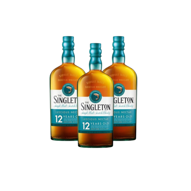 Triple Bundle- Singleton Dufftown 12 Years Luscious Nectar Speyside Single Malt [700ML]