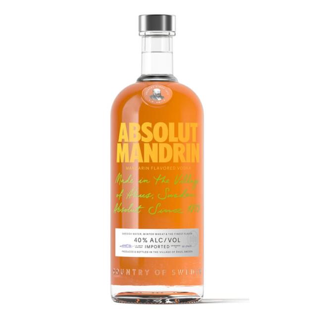 Absolut Mandrin Vodka [1000ML]