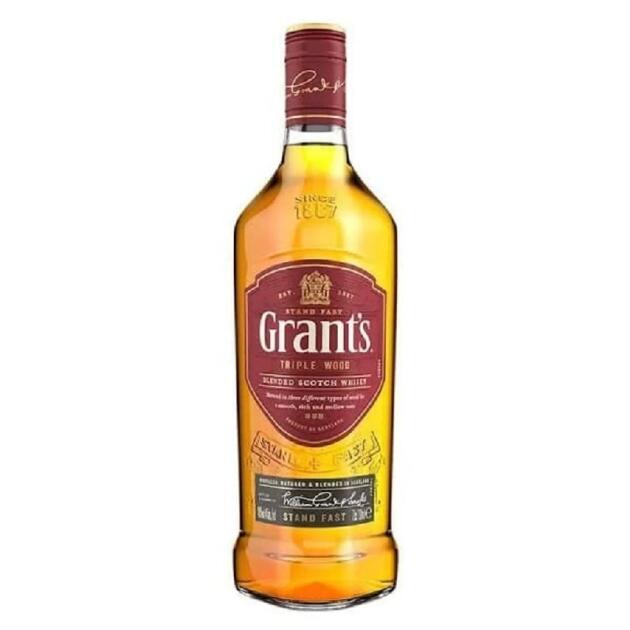 Grant's Triple Wood Blended Scotch [1000ML]
