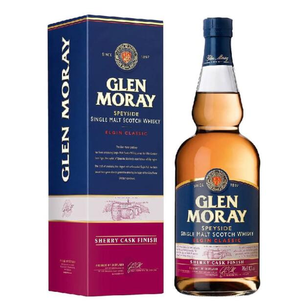 Glen Moray Sherry Cask Finish Speyside Malt [700ML]