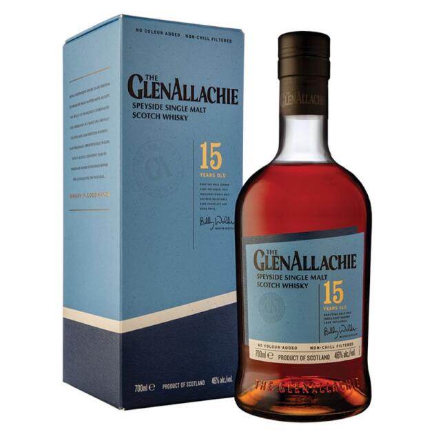 GlenAllachie 15 Years Speyside Single Malt Whisky [700ML]