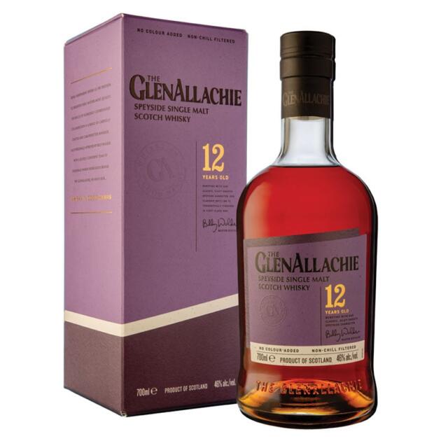 GlenAllachie 12 Years Speyside Single Malt Whisky [700ML]