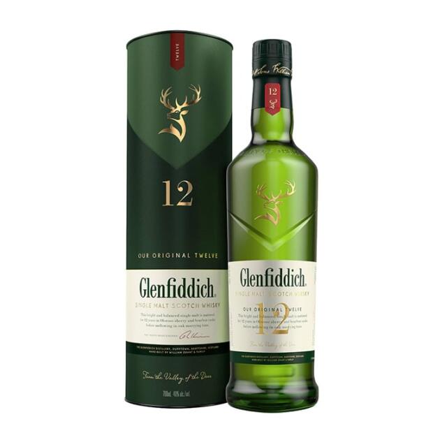 Glenfiddich 12 Years Speyside Single Malt [1000ML]